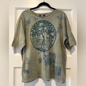Blue Fish Fiona Tee - Spring Art